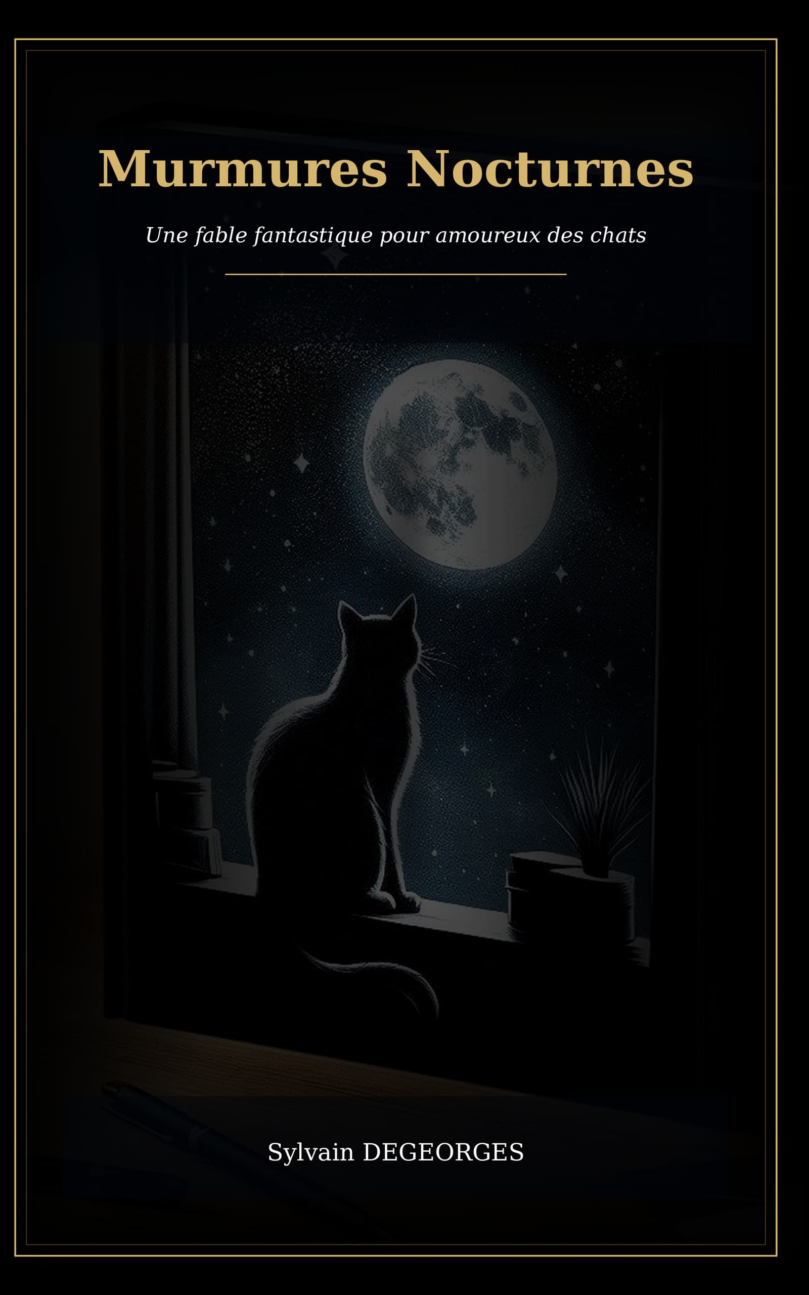 Couverture du livre Murmures nocturnes de Sylvain Degeorges